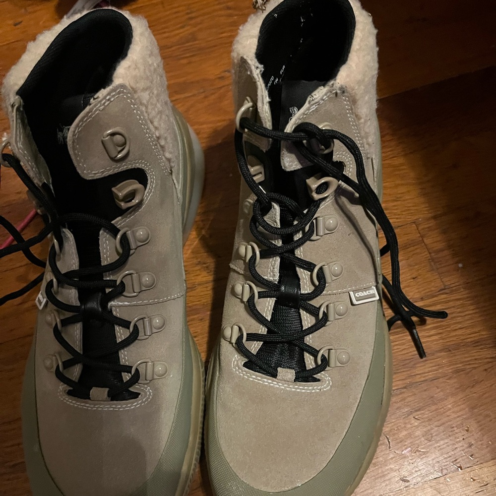 Coach Hiking/Snow Boots women’s 10 - never used
